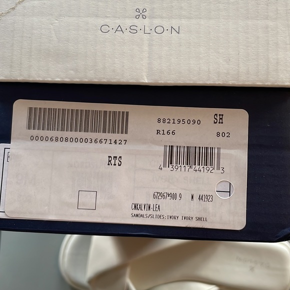 NWT Cream Caslon Slides - Picture 6 of 6